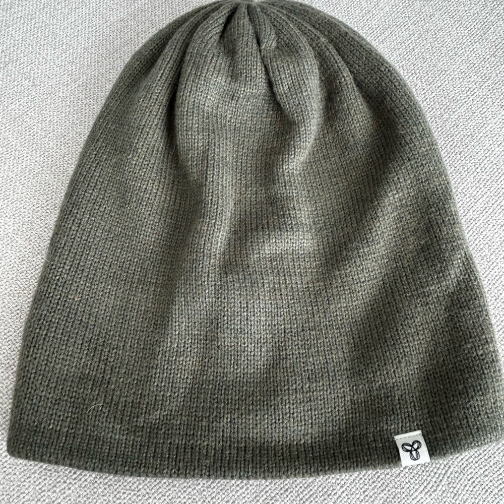 Green TNA Knit Beanie